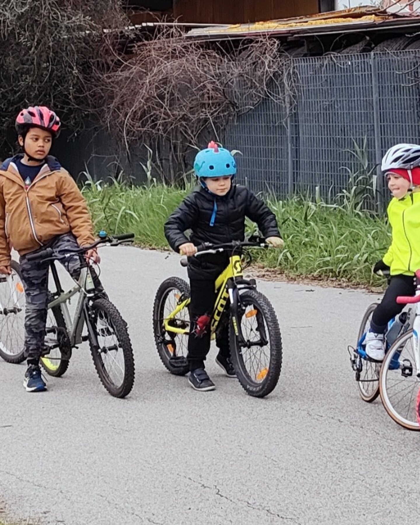 Tecnica di guida per giovani ciclisti