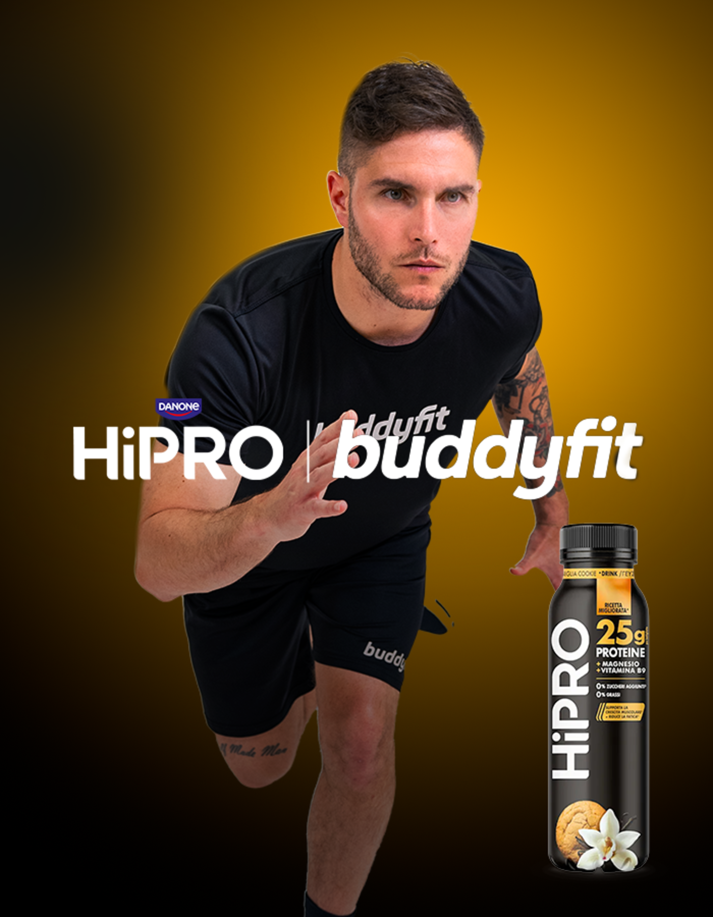 HiPRO Stand: Train with Buddyfit, Recover with HiPRO