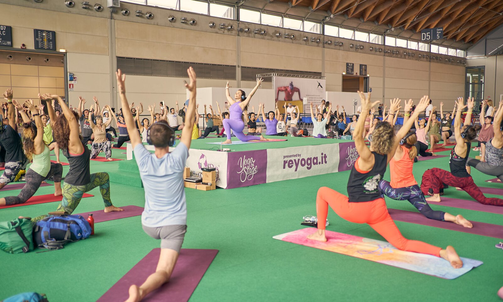 Yoga On Stage presented by ReYoga